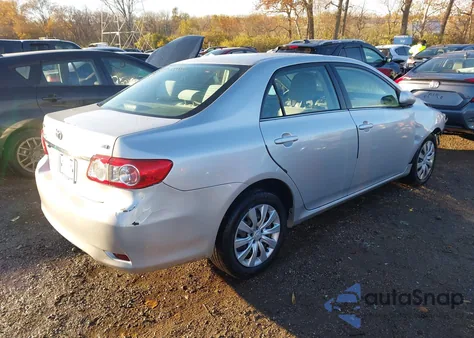 2013 Toyota Corolla Le из США, поврежденный, VIN 2T1BU4EE0DC009933